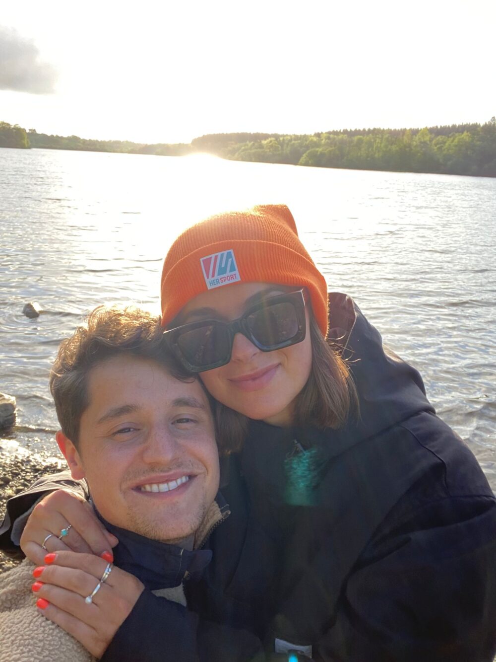 Orange Beanie