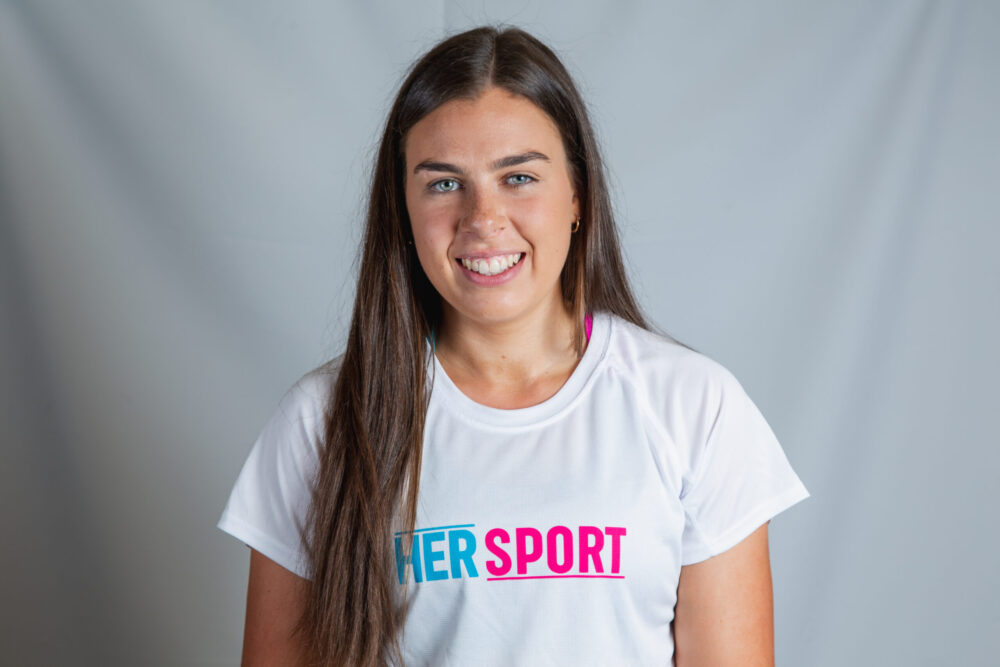 Her Sport White T-Shirt