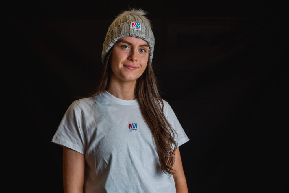 Grey Bobble Hat