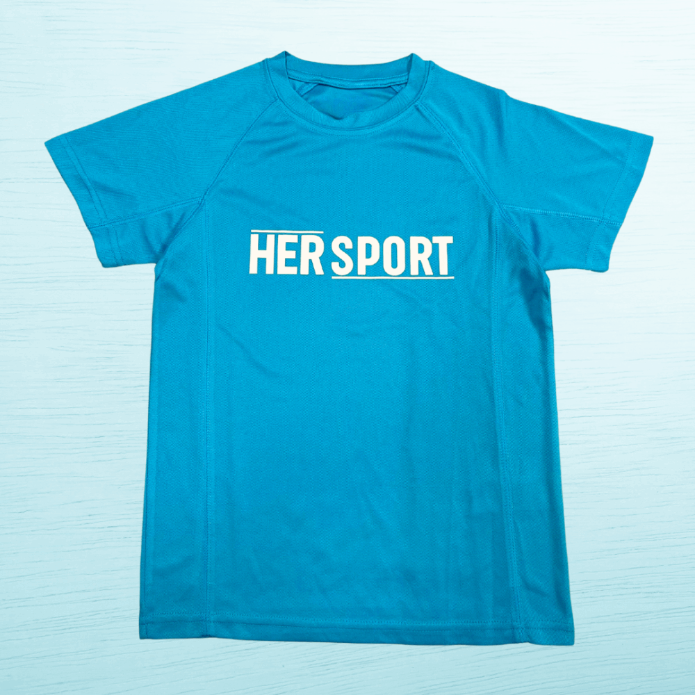 Her Sport Kids T-Shirt Sky Blue