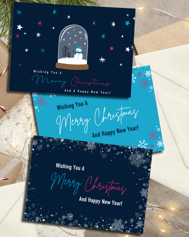 Her Sport Christmas Cards